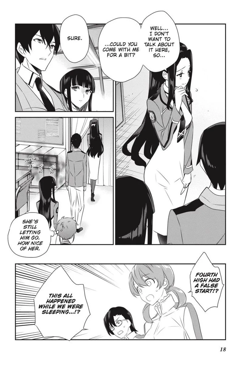 Mahouka Koukou no Yuutousei Chapter 51 page 19
