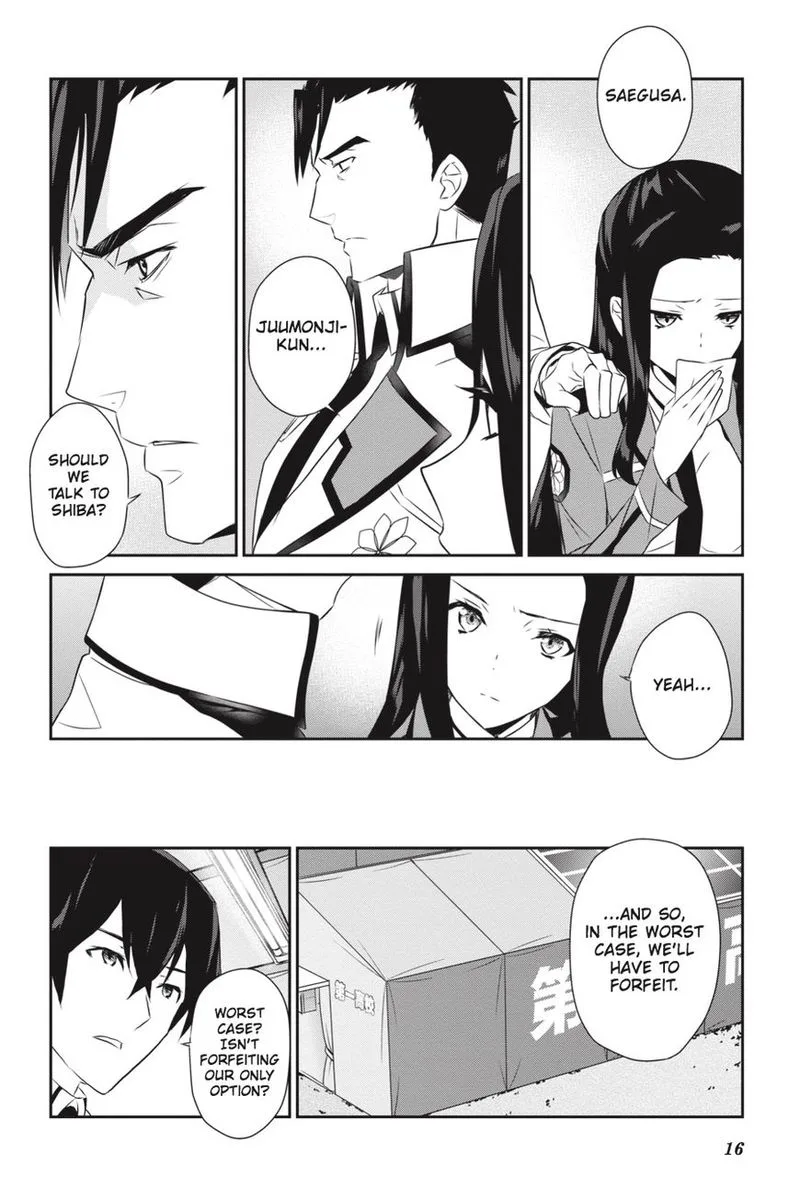 Mahouka Koukou no Yuutousei Chapter 51 page 17