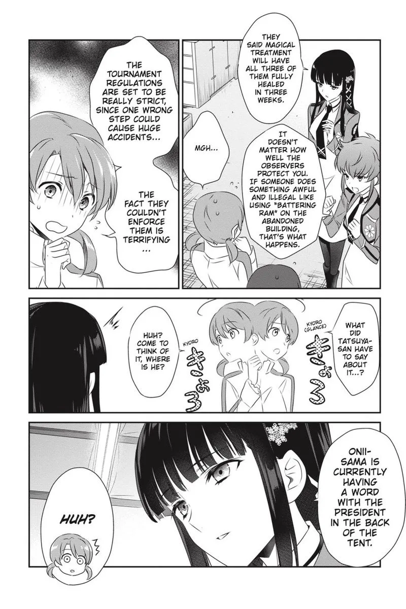 Mahouka Koukou no Yuutousei Chapter 51 page 20