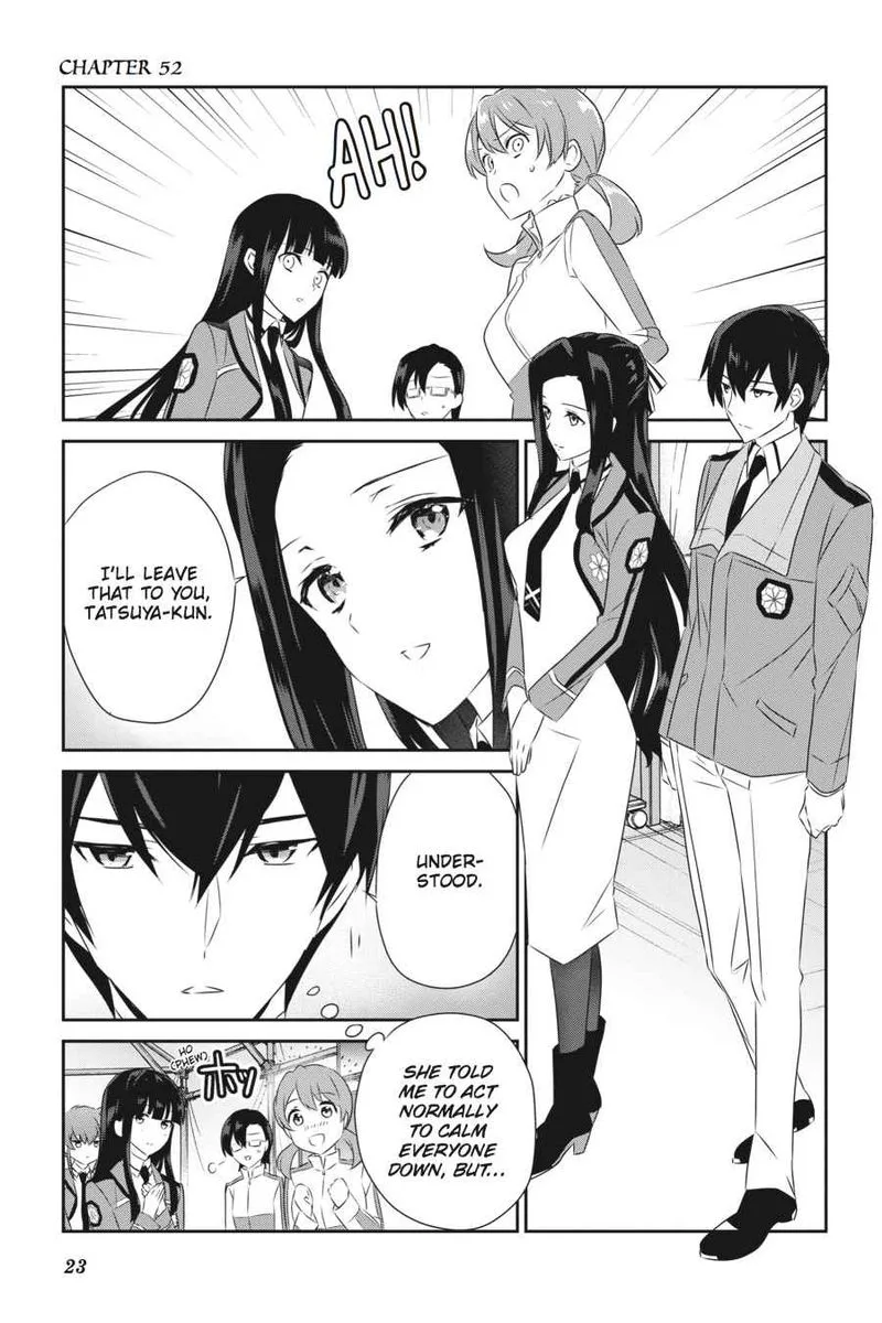 Mahouka Koukou no Yuutousei Chapter 52 page 1