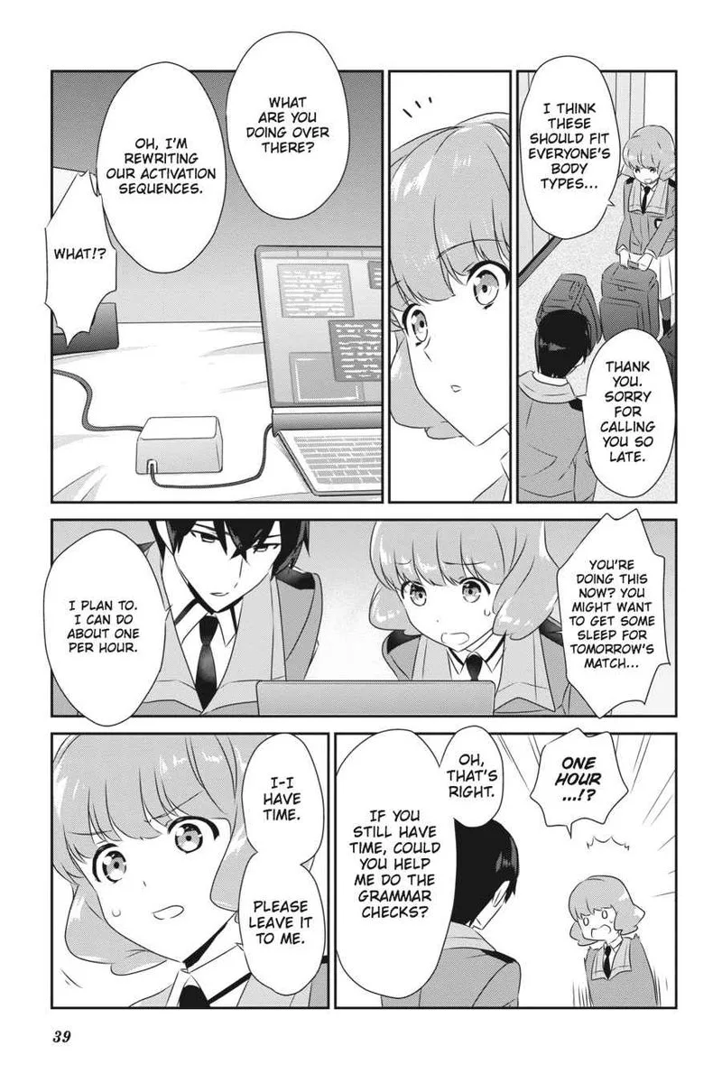 Mahouka Koukou no Yuutousei Chapter 52 page 17