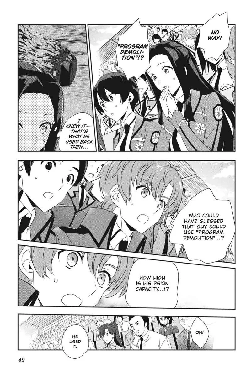 Mahouka Koukou no Yuutousei Chapter 53 page 7