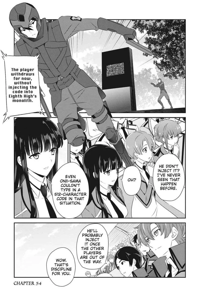Mahouka Koukou no Yuutousei Chapter 54 page 1