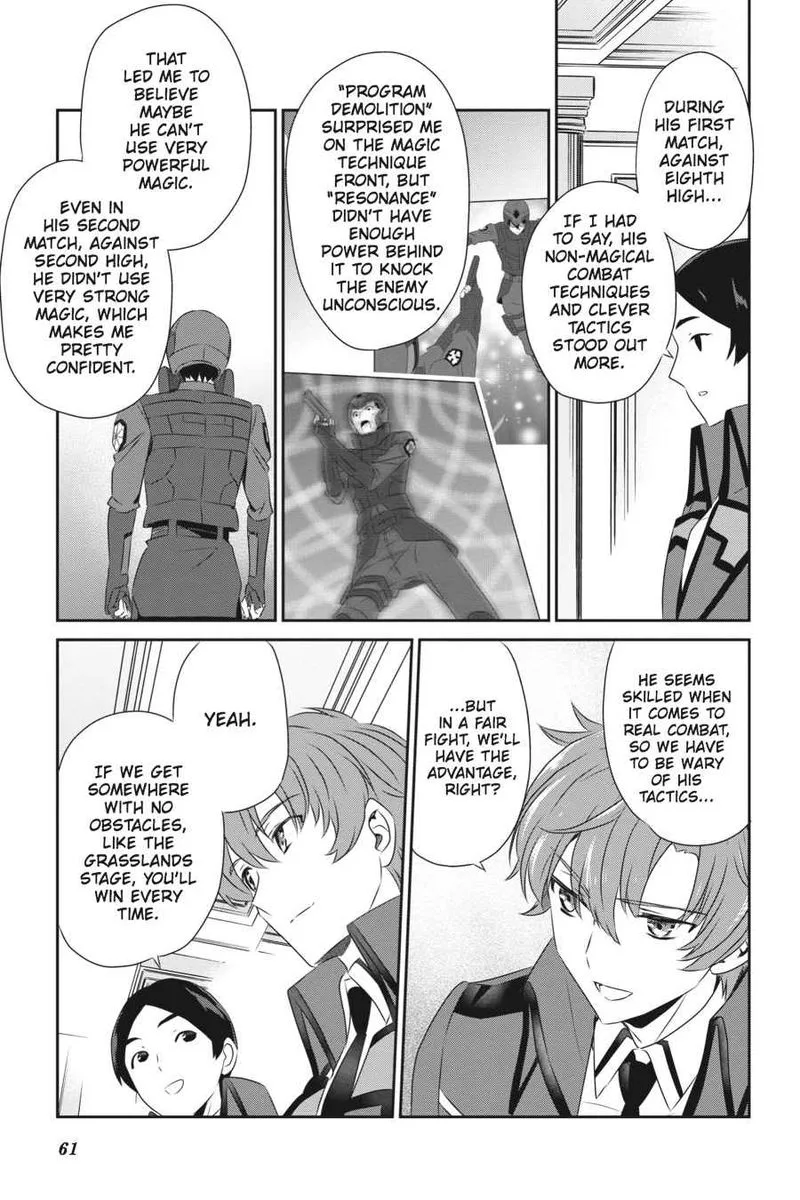 Mahouka Koukou no Yuutousei Chapter 54 page 9