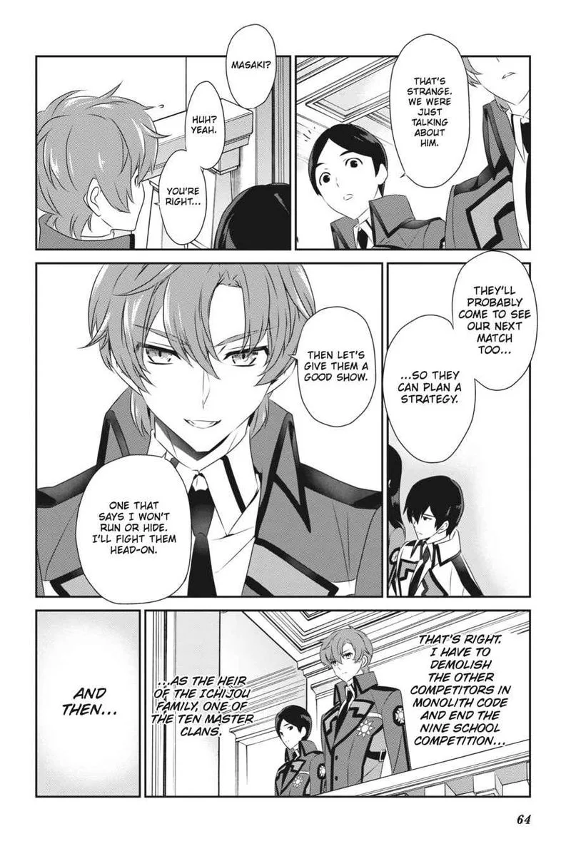 Mahouka Koukou no Yuutousei Chapter 54 page 12