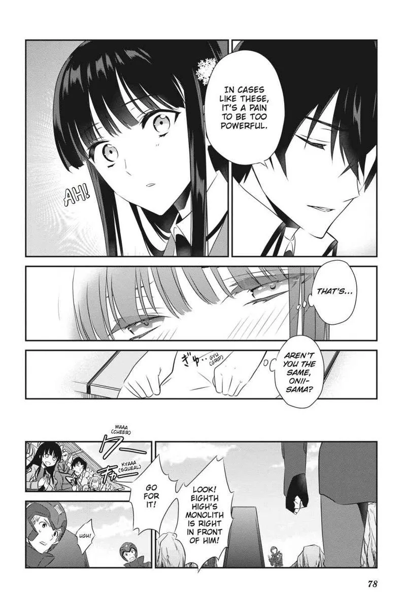 Mahouka Koukou no Yuutousei Chapter 55 page 8