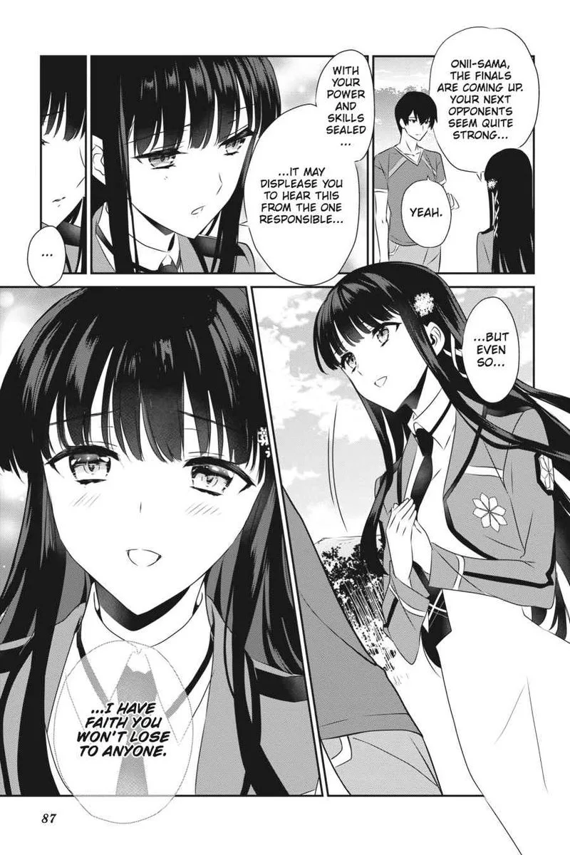 Mahouka Koukou no Yuutousei Chapter 55 page 17