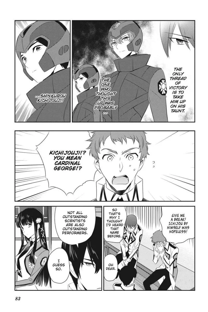 Mahouka Koukou no Yuutousei Chapter 55 page 13