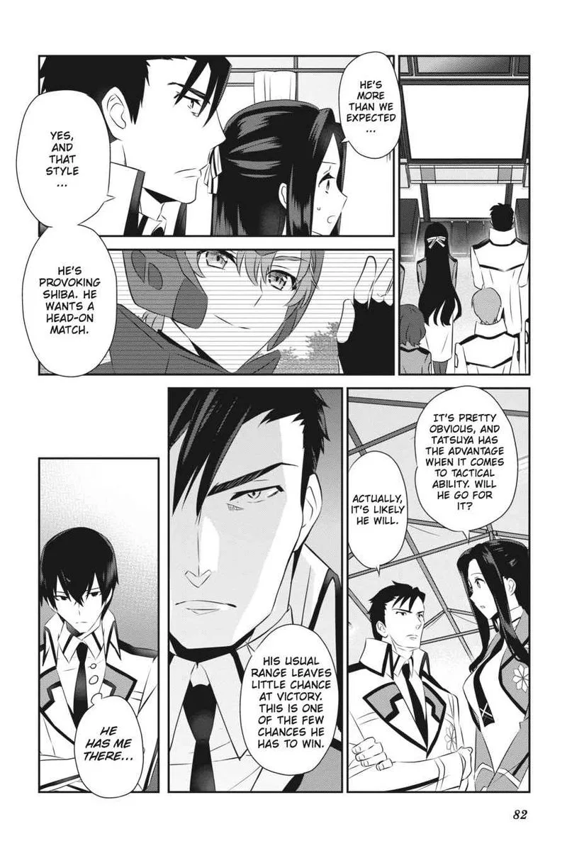 Mahouka Koukou no Yuutousei Chapter 55 page 12