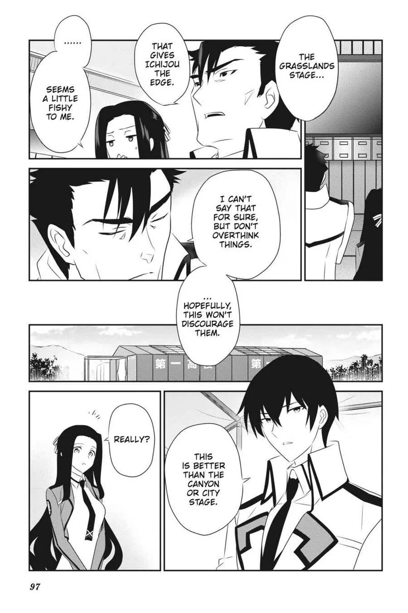 Mahouka Koukou no Yuutousei Chapter 56 page 7