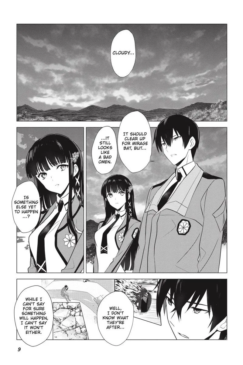 Mahouka Koukou no Yuutousei Chapter 60 page 10