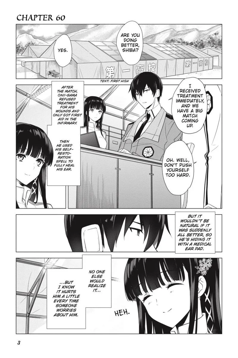 Mahouka Koukou no Yuutousei Chapter 60 page 4