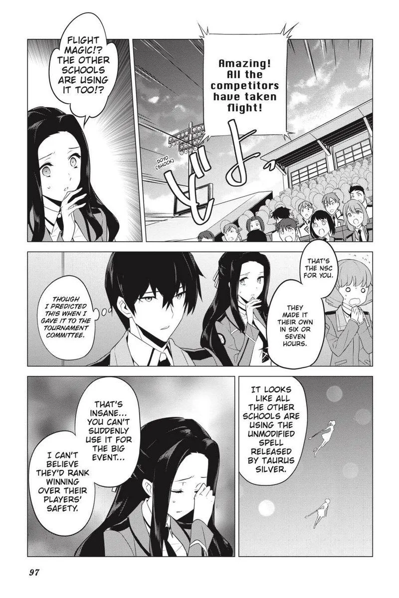 Mahouka Koukou no Yuutousei Chapter 65 page 7