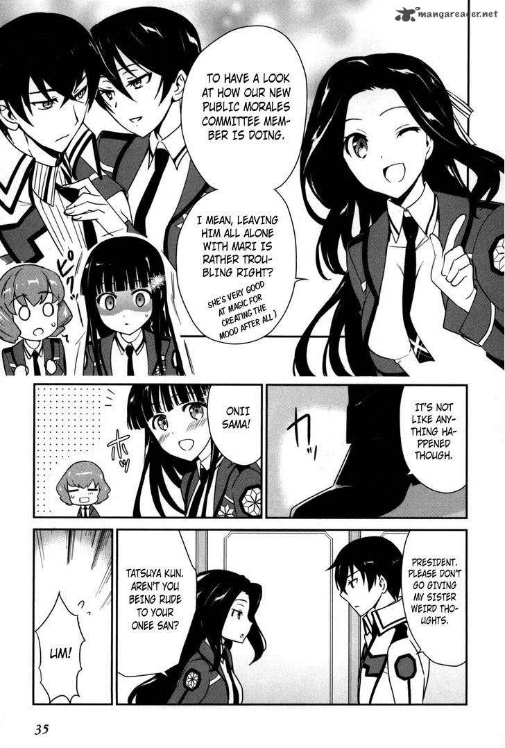 Mahouka Koukou no Yuutousei Chapter 7 page 24