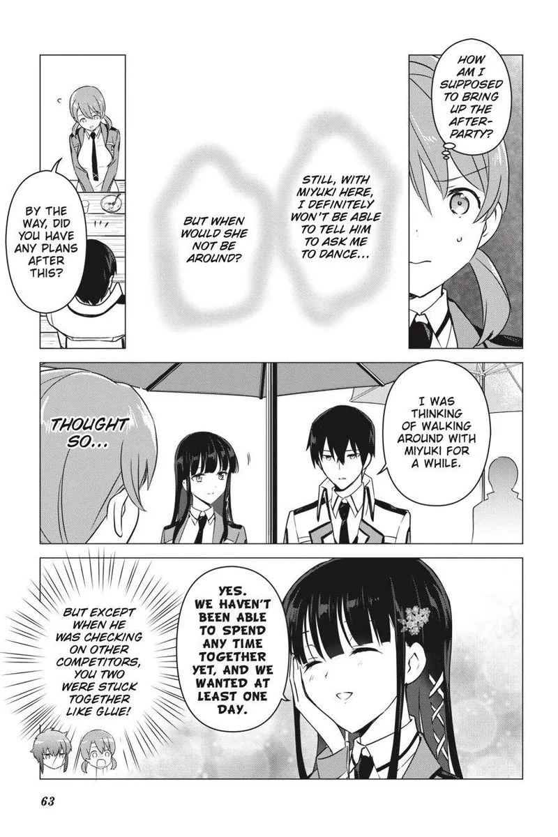 Mahouka Koukou no Yuutousei Chapter 72 page 9