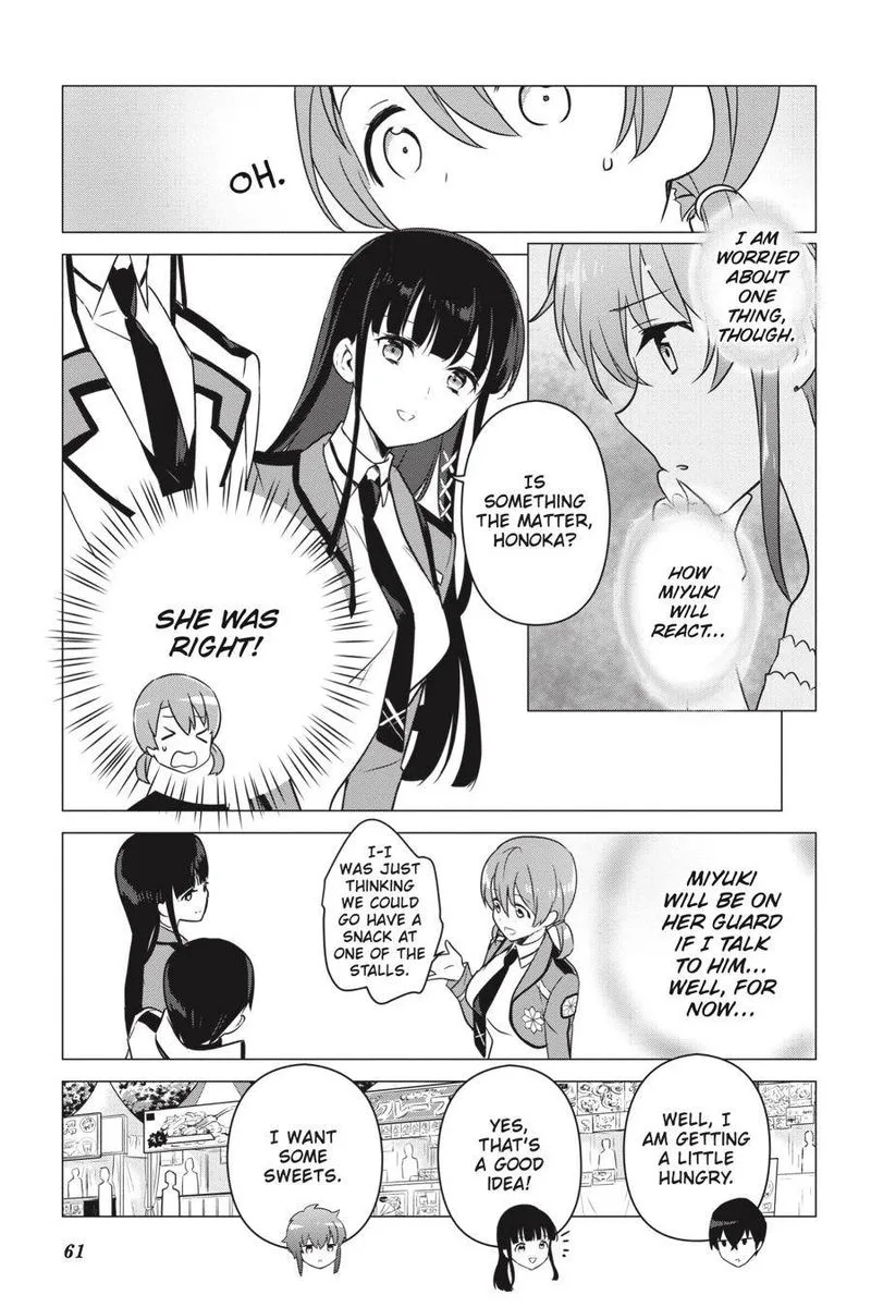 Mahouka Koukou no Yuutousei Chapter 72 page 7