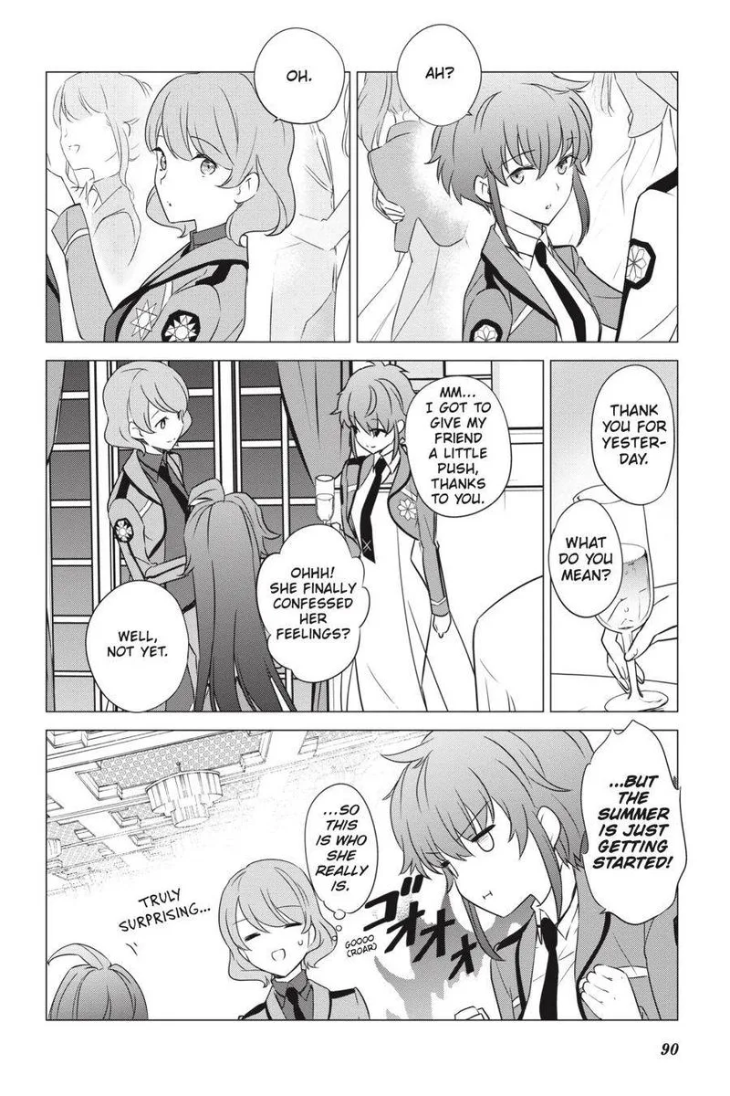 Mahouka Koukou no Yuutousei Chapter 74 page 8