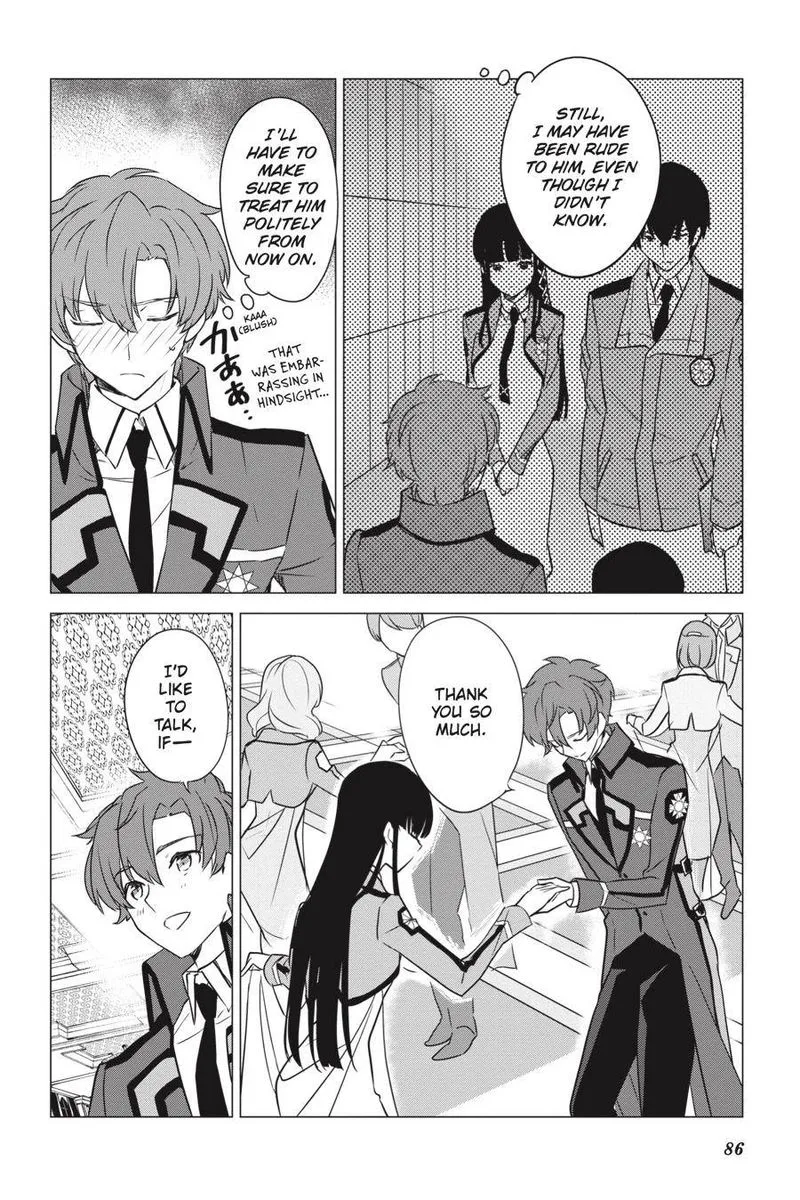 Mahouka Koukou no Yuutousei Chapter 74 page 4