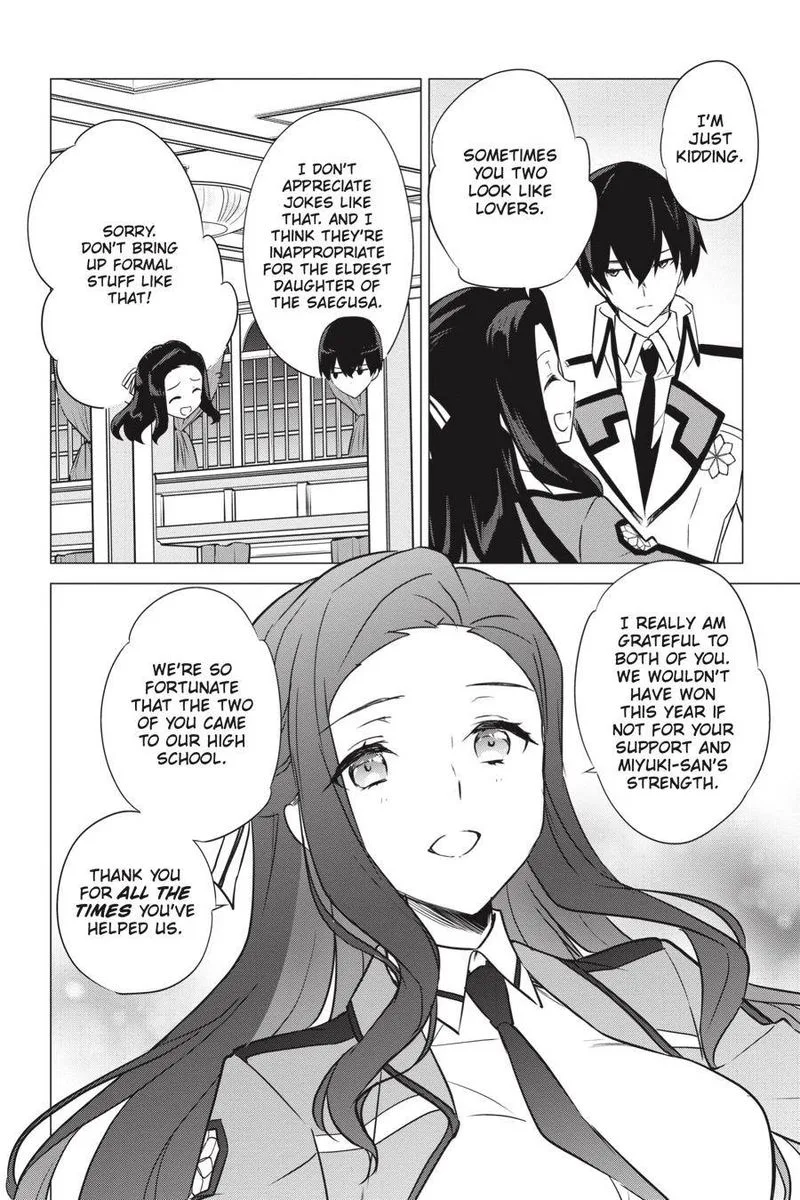 Mahouka Koukou no Yuutousei Chapter 74 page 6