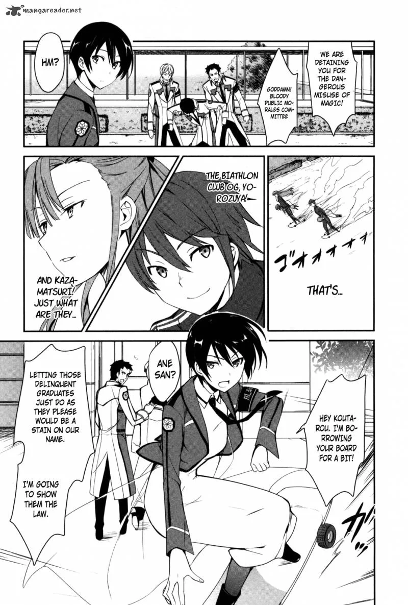 Mahouka Koukou no Yuutousei Chapter 9 page 10