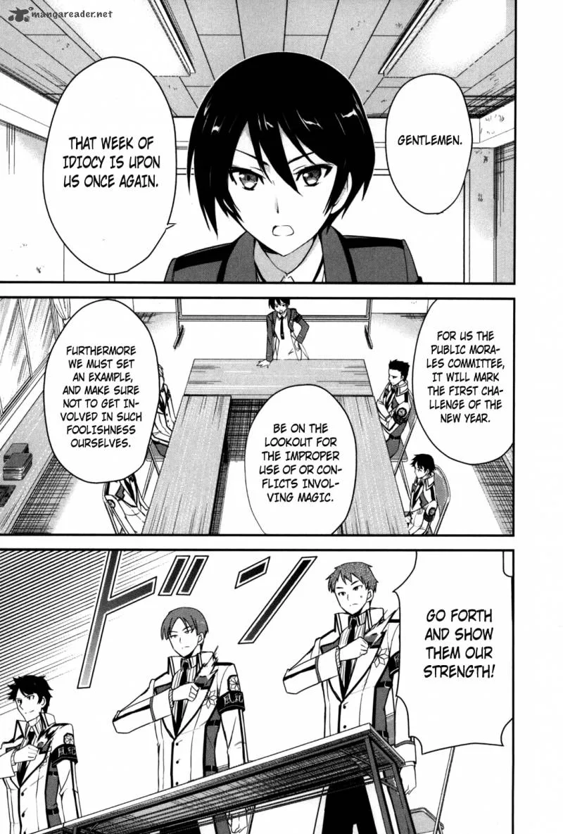Mahouka Koukou no Yuutousei Chapter 9 page 2