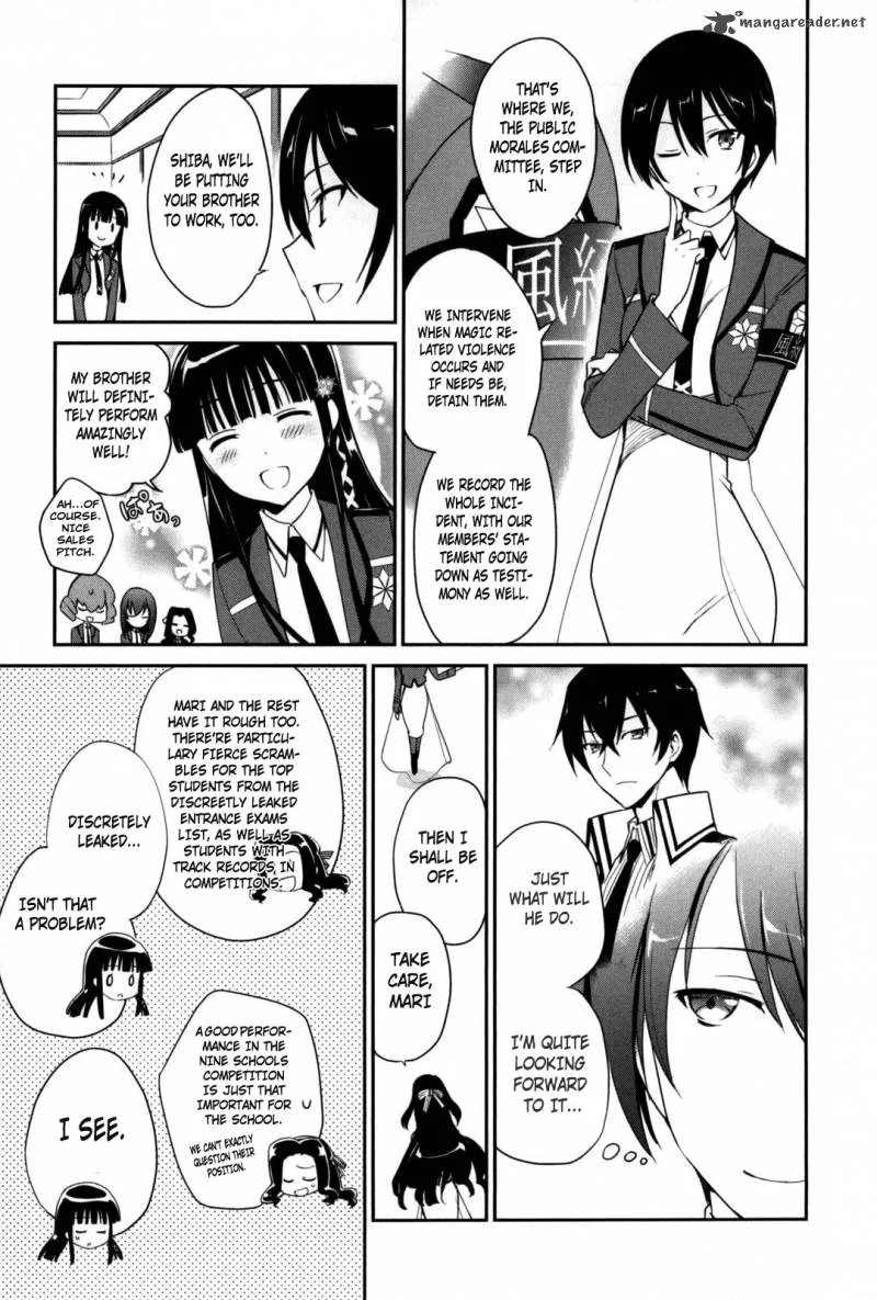 Mahouka Koukou no Yuutousei Chapter 9 page 6