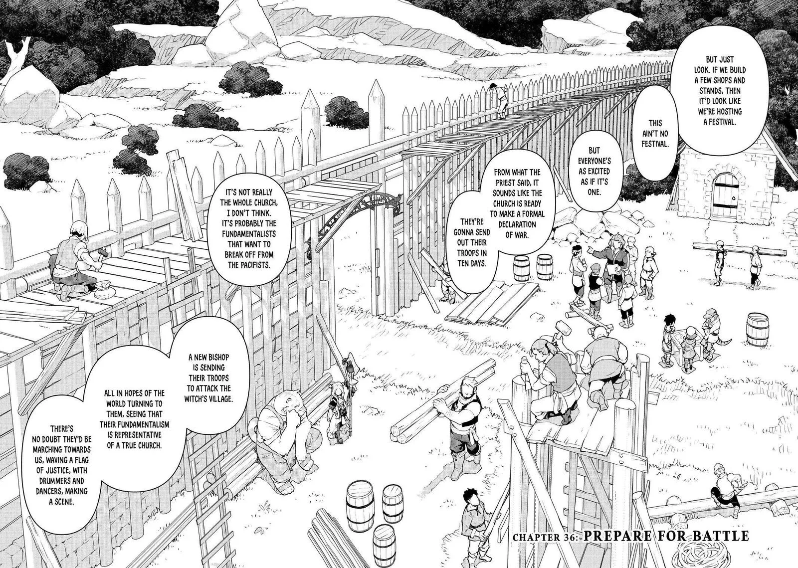 Mahoutsukai Reimeiki Chapter 36 page 2