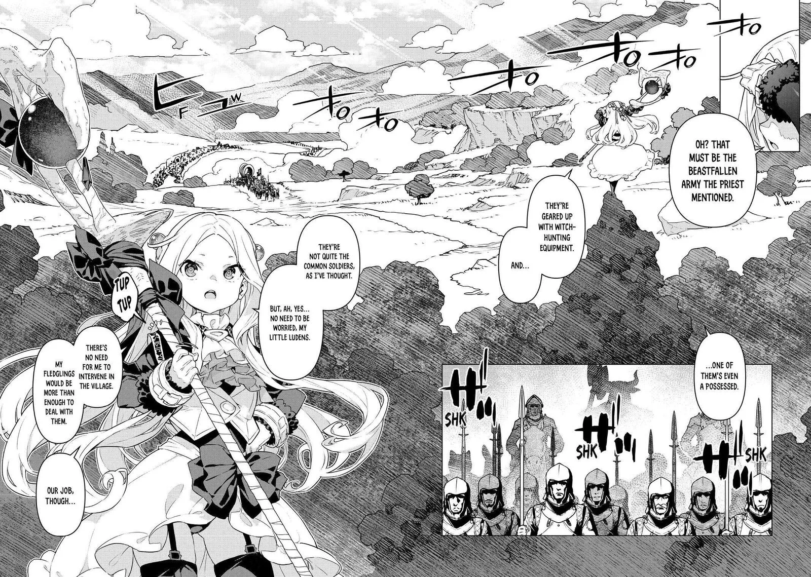 Mahoutsukai Reimeiki Chapter 37 page 15