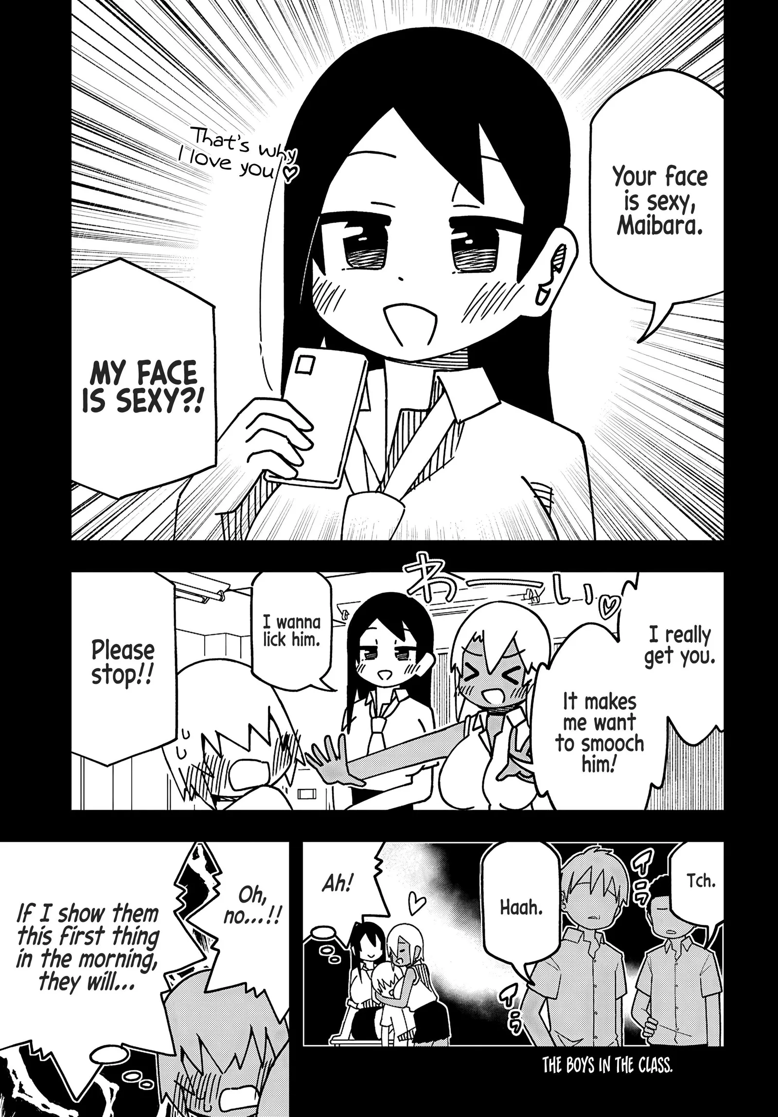 Maibara-kun wa Tsuyotsuyo Gal Kara Hanarerarenai Chapter 1 page 7