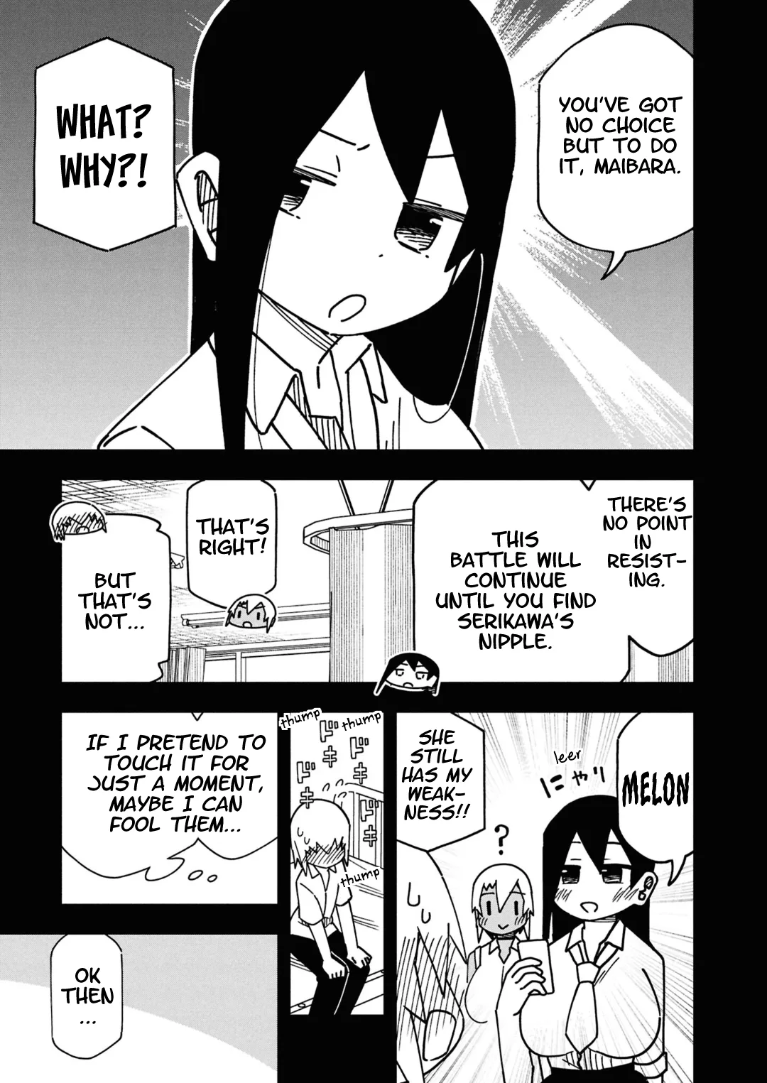 Maibara-kun wa Tsuyotsuyo Gal Kara Hanarerarenai Chapter 10 page 5