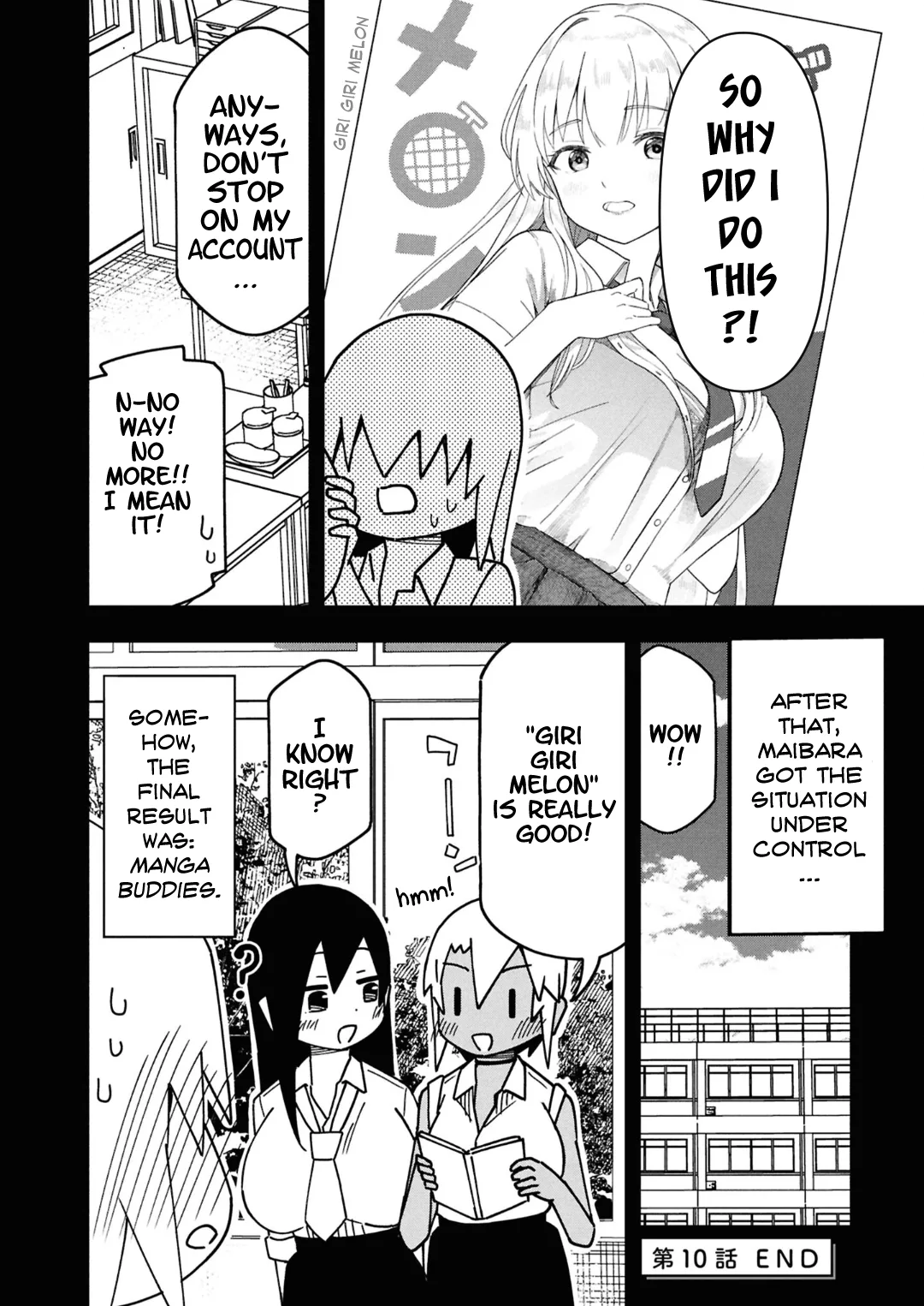 Maibara-kun wa Tsuyotsuyo Gal Kara Hanarerarenai Chapter 10 page 10