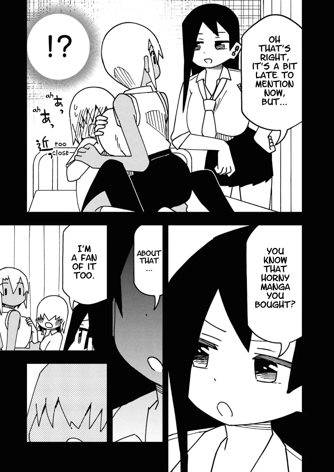 Maibara-kun wa Tsuyotsuyo Gal Kara Hanarerarenai Chapter 10 page 9
