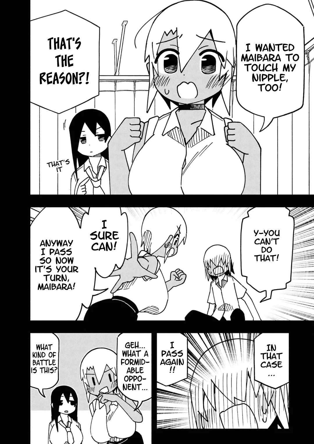 Maibara-kun wa Tsuyotsuyo Gal Kara Hanarerarenai Chapter 10 page 4