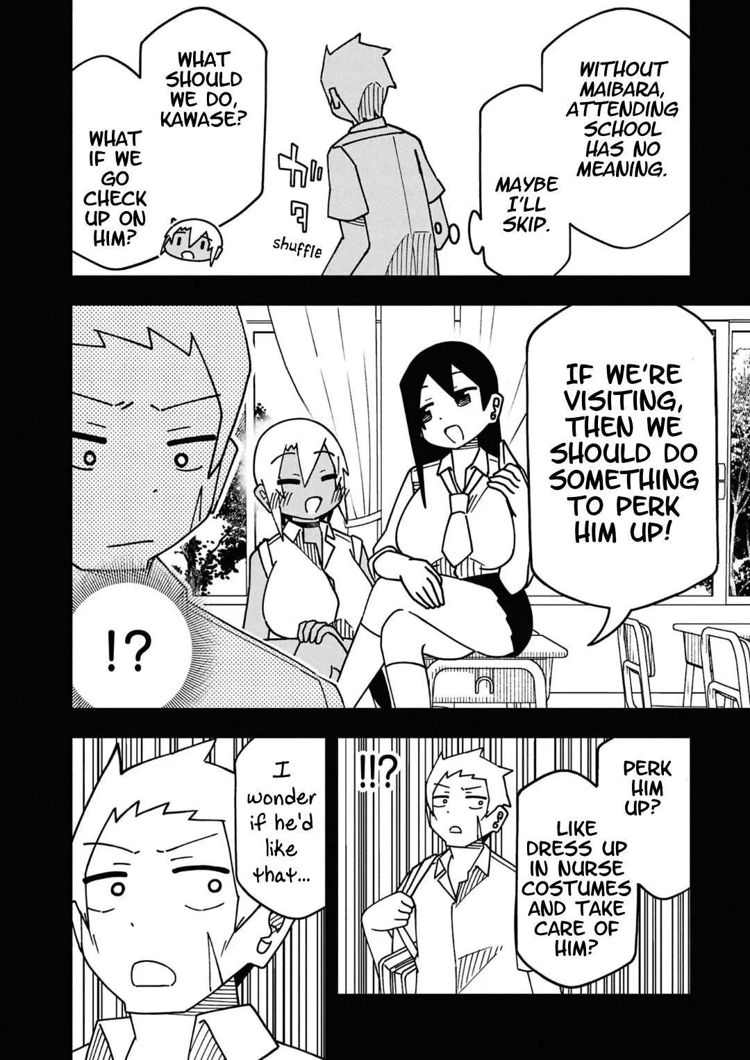 Maibara-kun wa Tsuyotsuyo Gal Kara Hanarerarenai Chapter 11 page 4