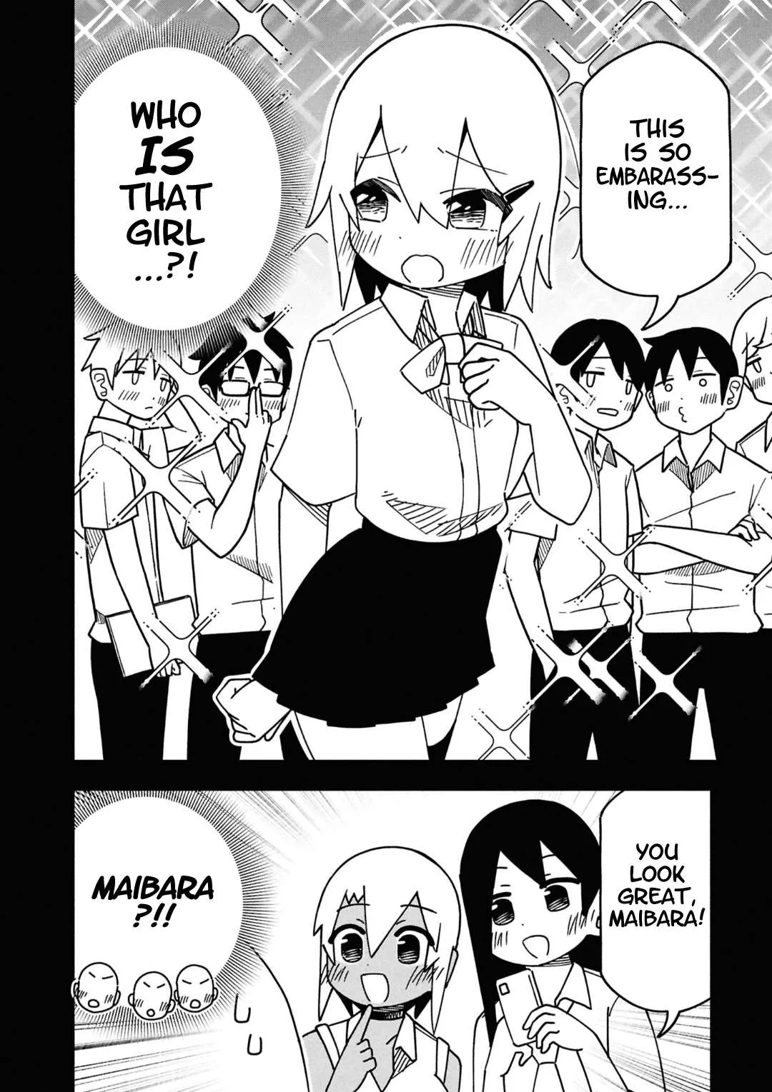 Maibara-kun wa Tsuyotsuyo Gal Kara Hanarerarenai Chapter 12 page 2