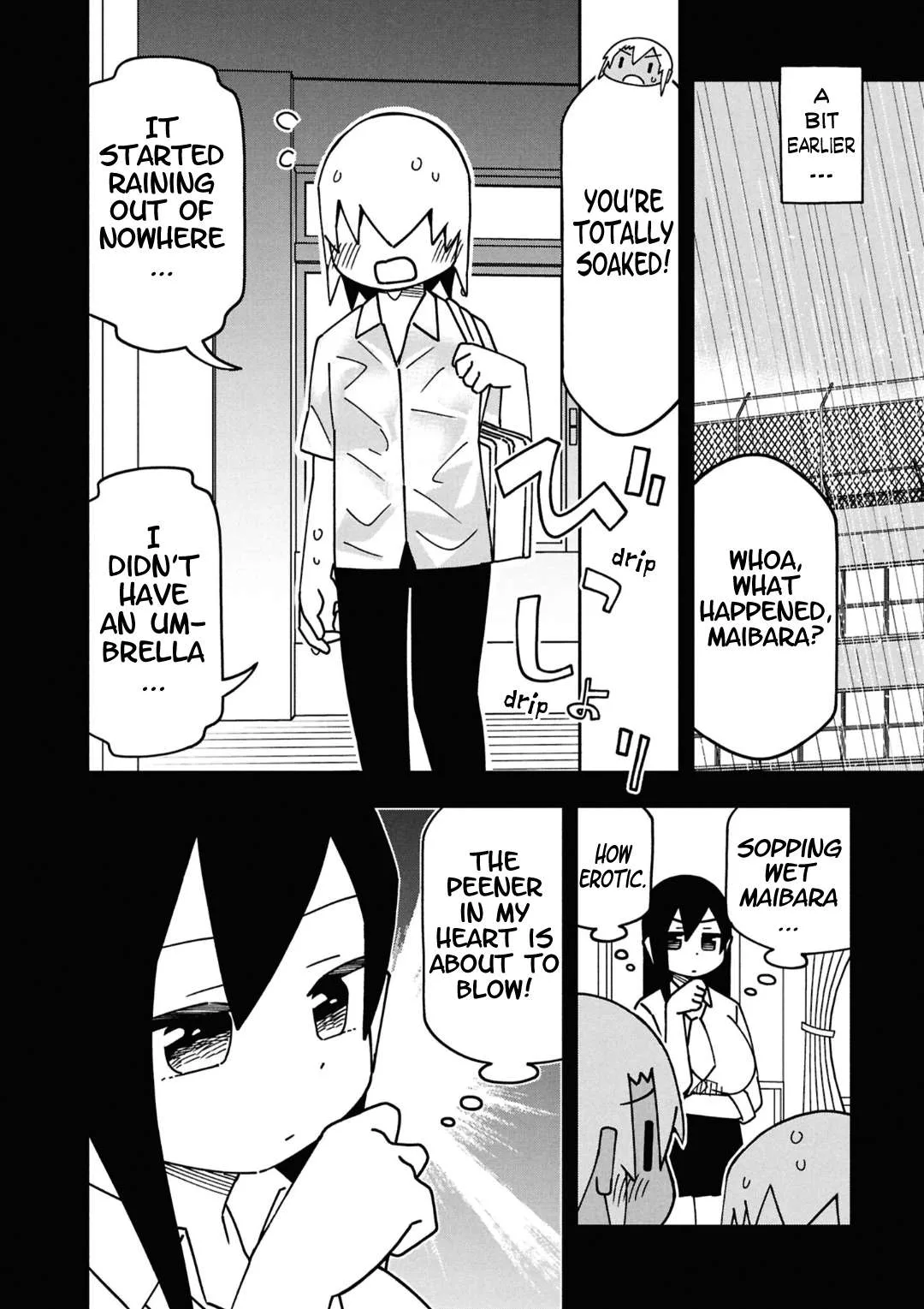 Maibara-kun wa Tsuyotsuyo Gal Kara Hanarerarenai Chapter 12 page 4