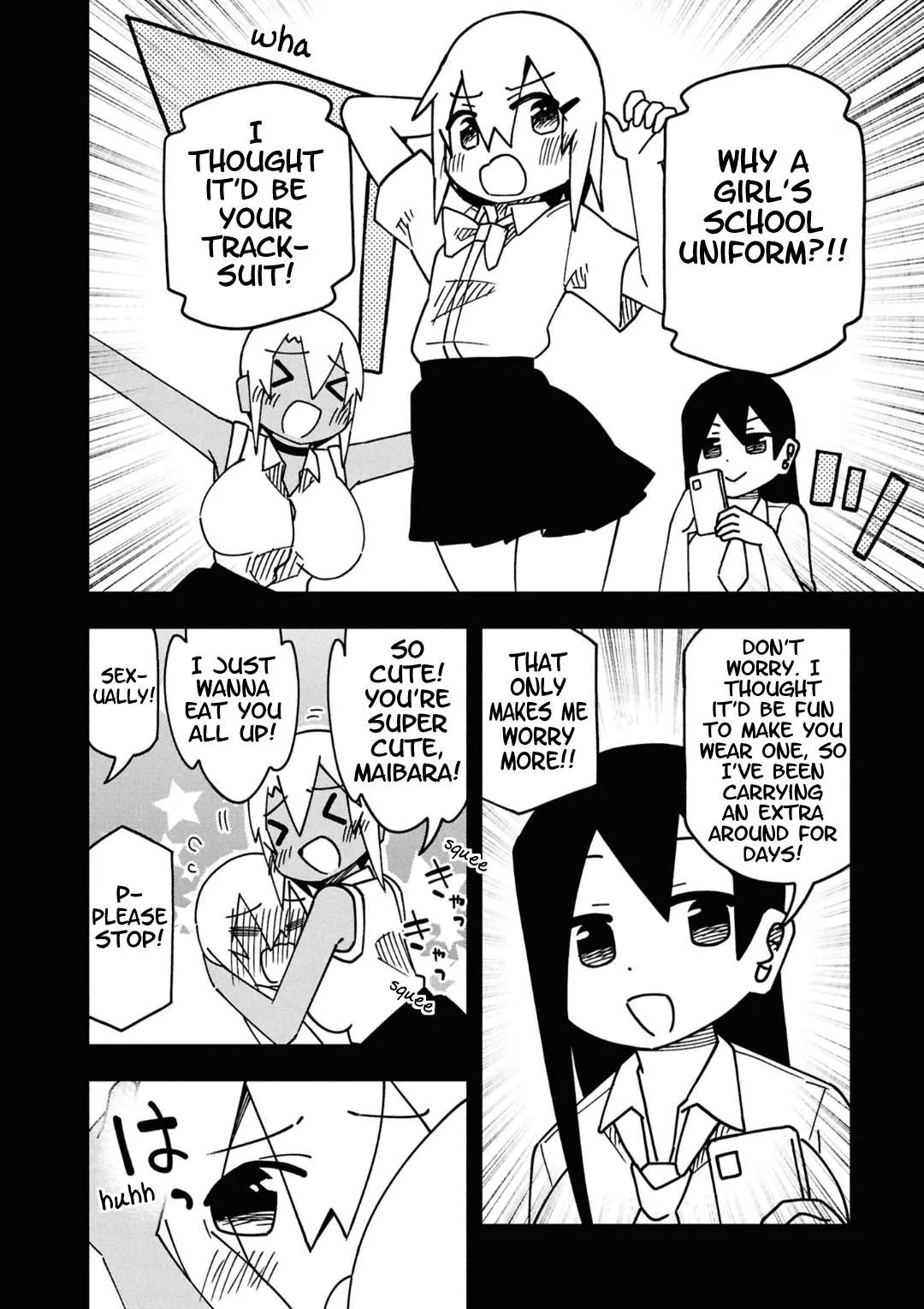 Maibara-kun wa Tsuyotsuyo Gal Kara Hanarerarenai Chapter 12 page 6