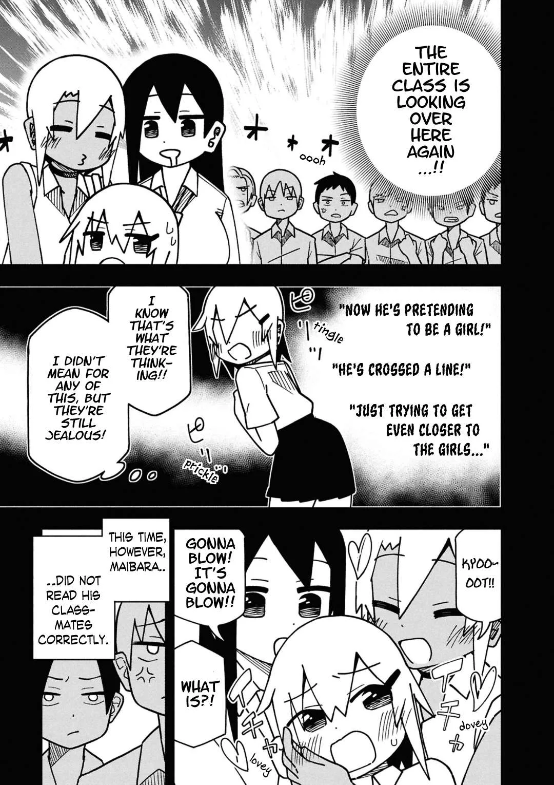Maibara-kun wa Tsuyotsuyo Gal Kara Hanarerarenai Chapter 12 page 7