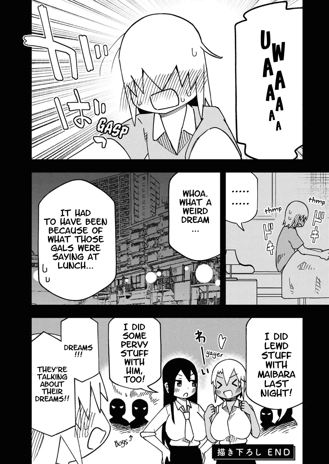 Maibara-kun wa Tsuyotsuyo Gal Kara Hanarerarenai Chapter 13.1 page 4