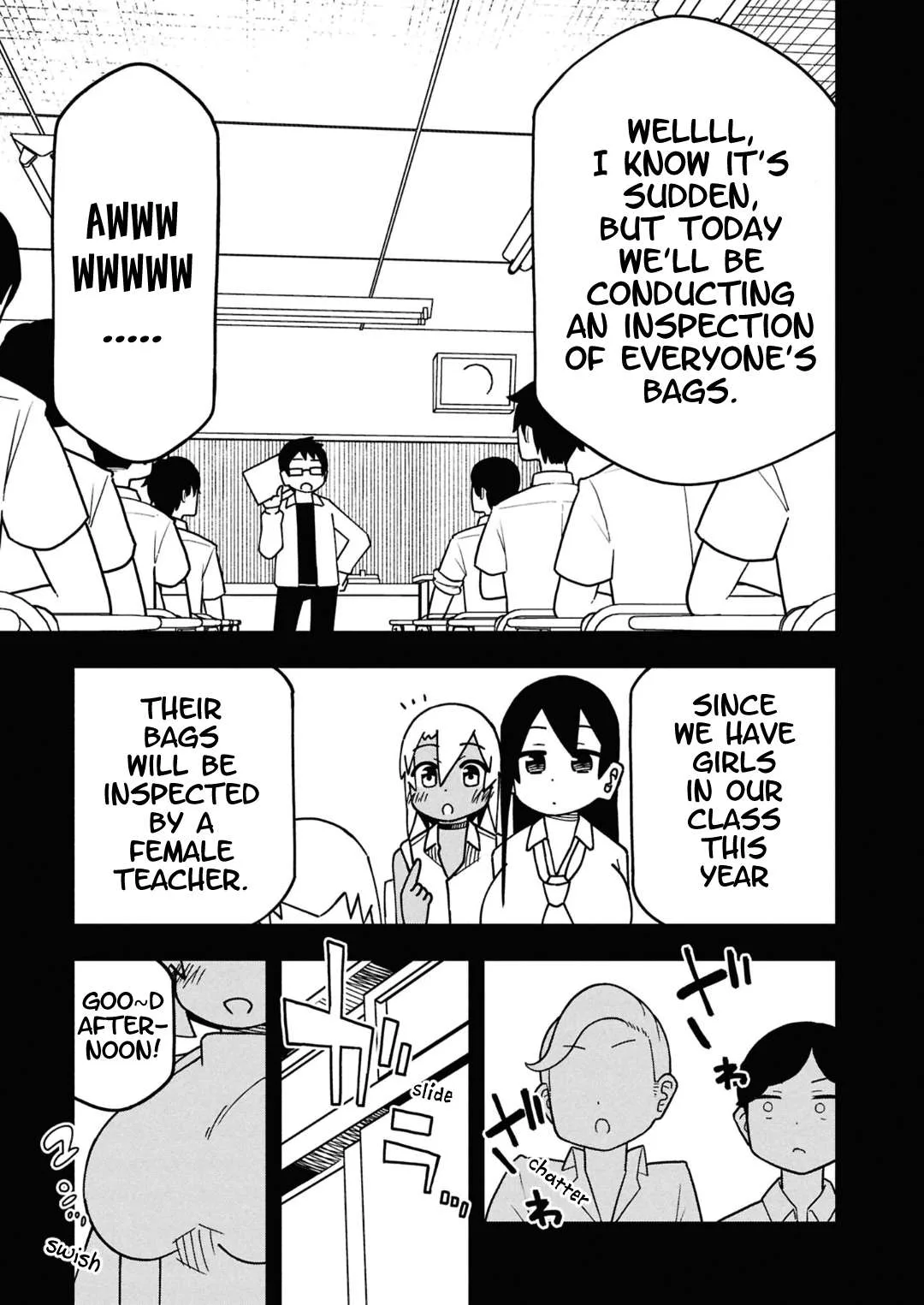 Maibara-kun wa Tsuyotsuyo Gal Kara Hanarerarenai Chapter 13 page 1
