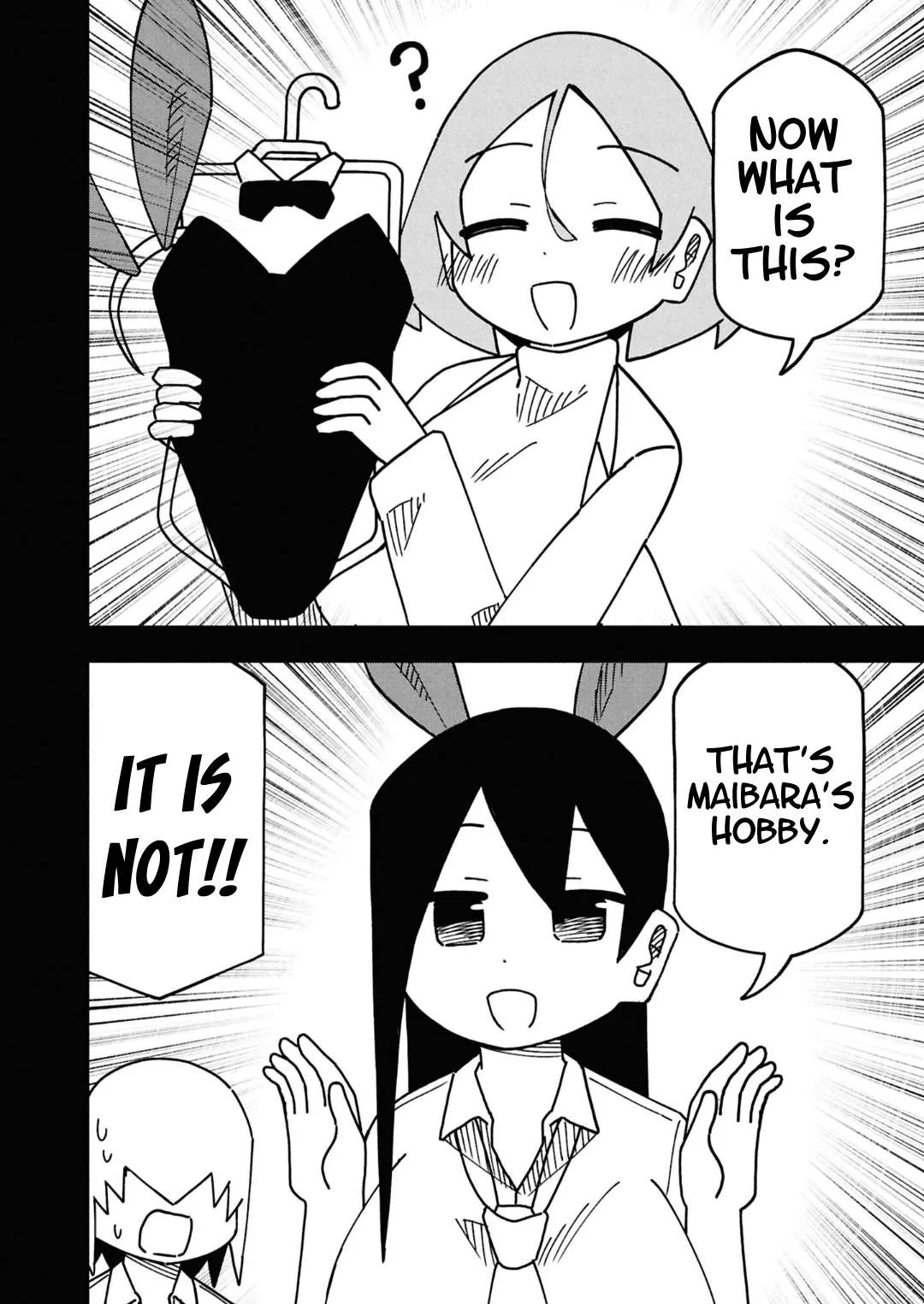 Maibara-kun wa Tsuyotsuyo Gal Kara Hanarerarenai Chapter 13 page 12