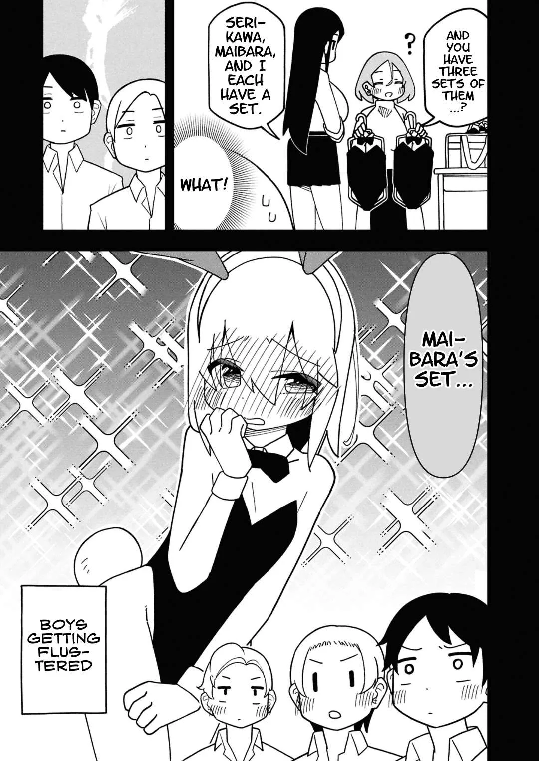 Maibara-kun wa Tsuyotsuyo Gal Kara Hanarerarenai Chapter 13 page 13