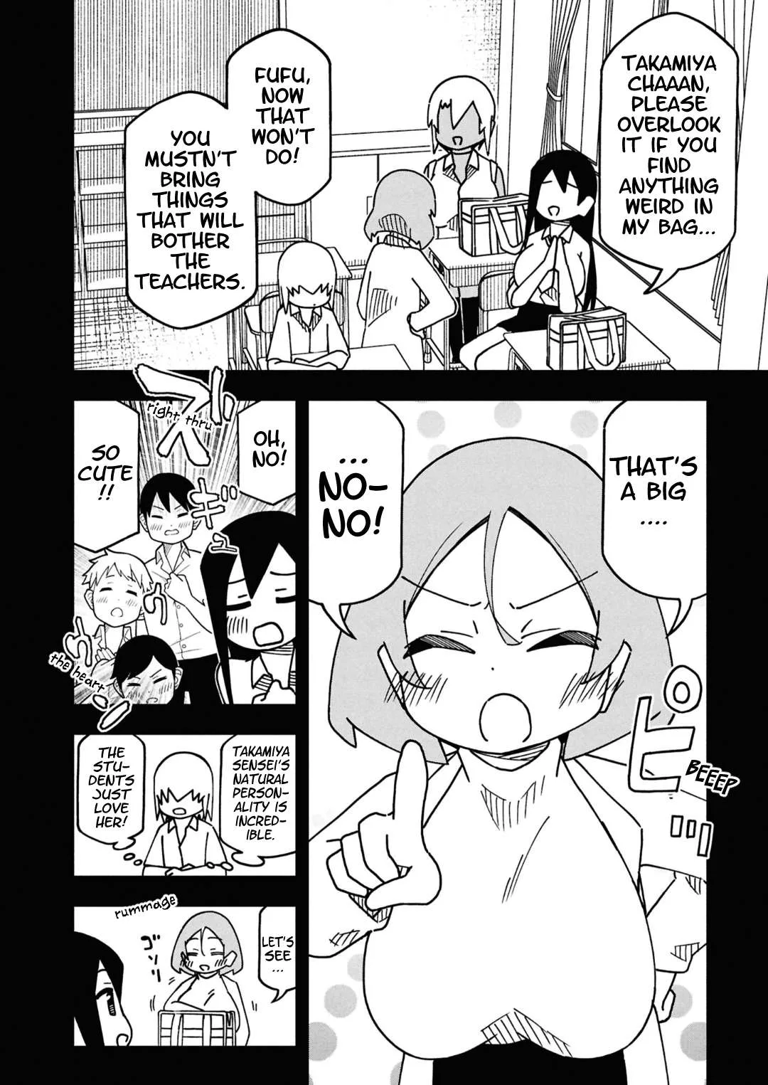 Maibara-kun wa Tsuyotsuyo Gal Kara Hanarerarenai Chapter 13 page 4