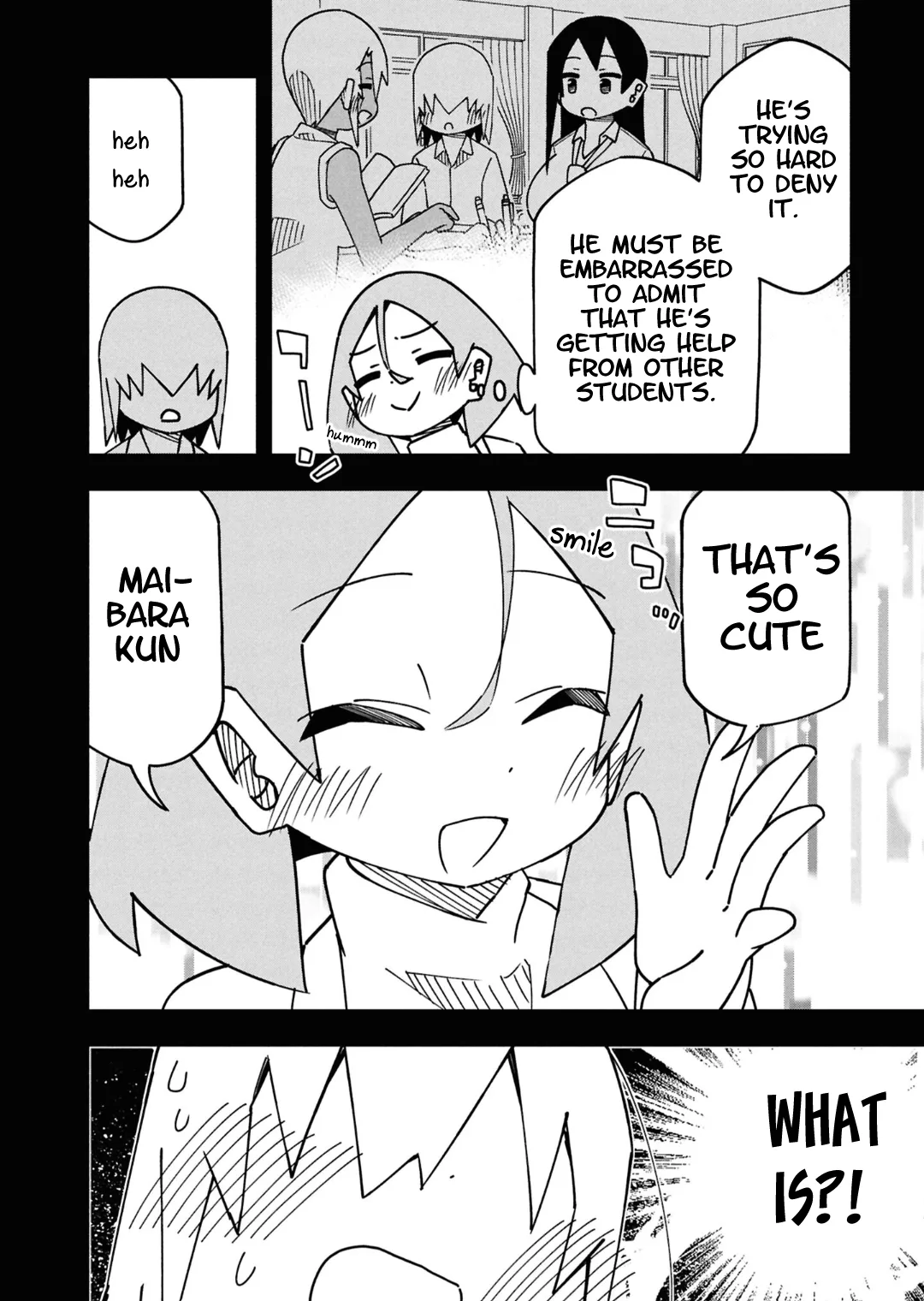 Maibara-kun wa Tsuyotsuyo Gal Kara Hanarerarenai Chapter 15 page 6