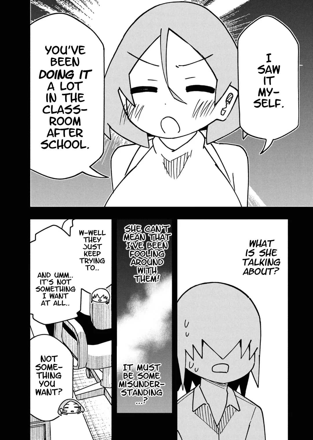 Maibara-kun wa Tsuyotsuyo Gal Kara Hanarerarenai Chapter 15 page 2