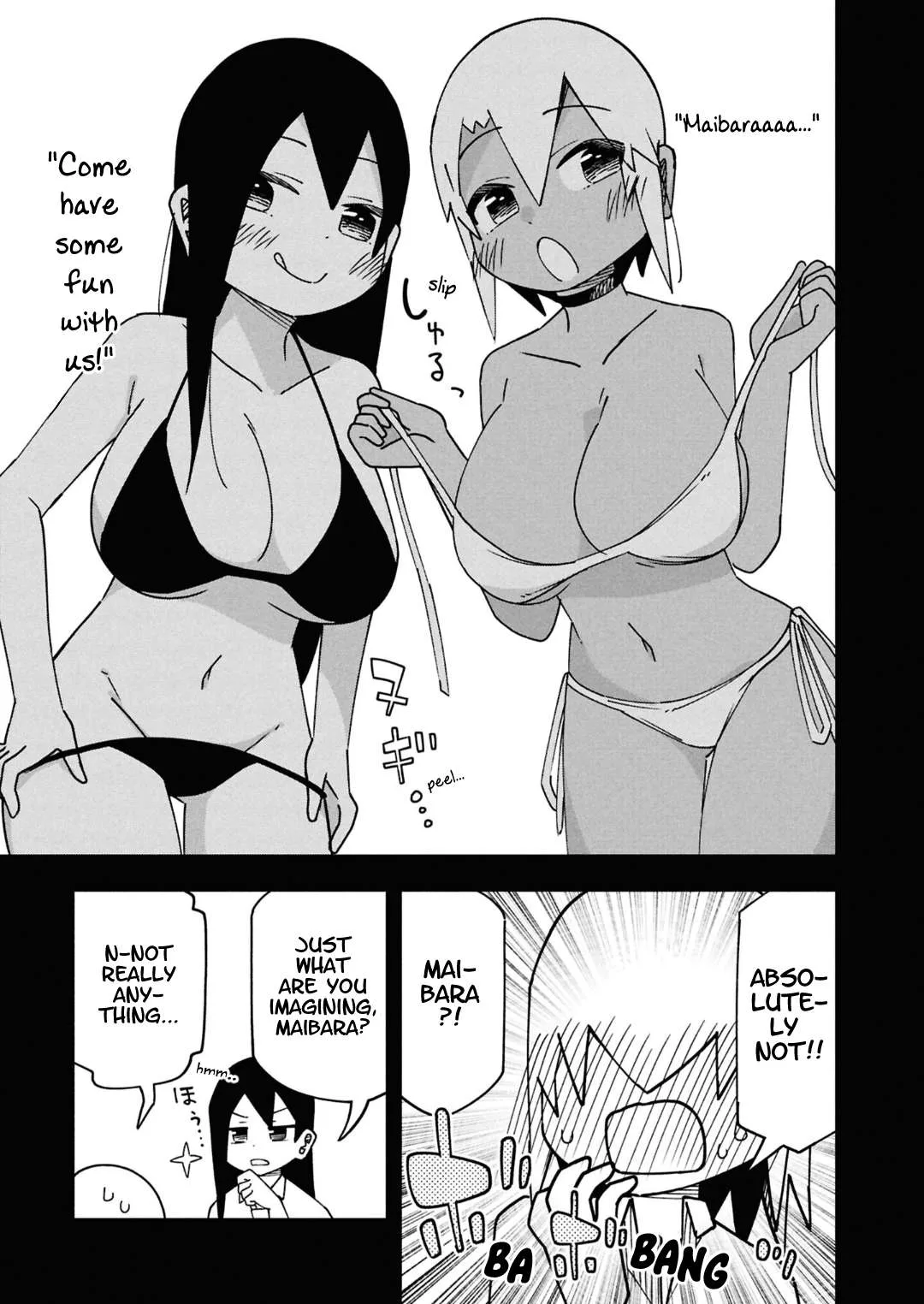 Maibara-kun wa Tsuyotsuyo Gal Kara Hanarerarenai Chapter 17 page 5