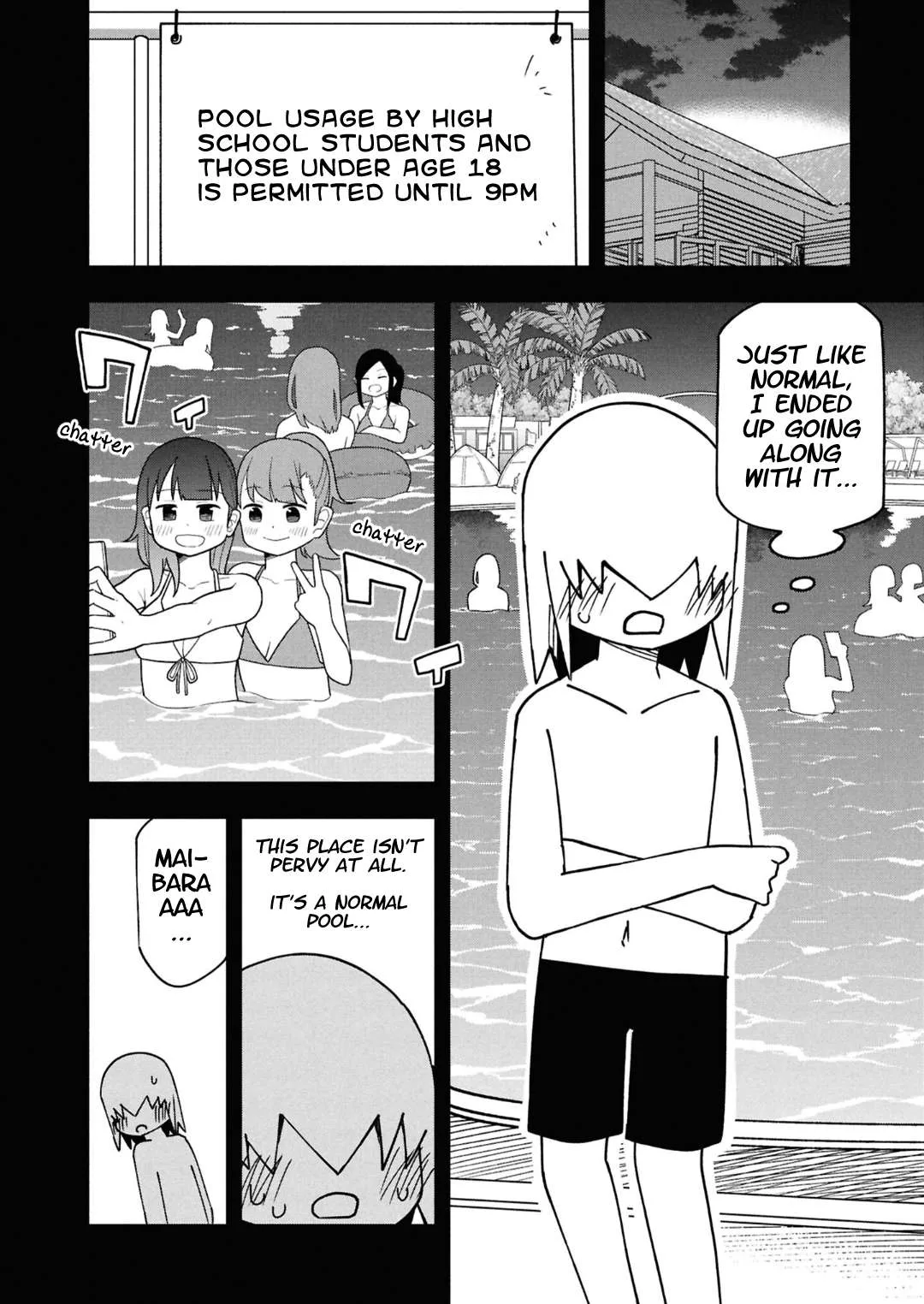 Maibara-kun wa Tsuyotsuyo Gal Kara Hanarerarenai Chapter 17 page 8