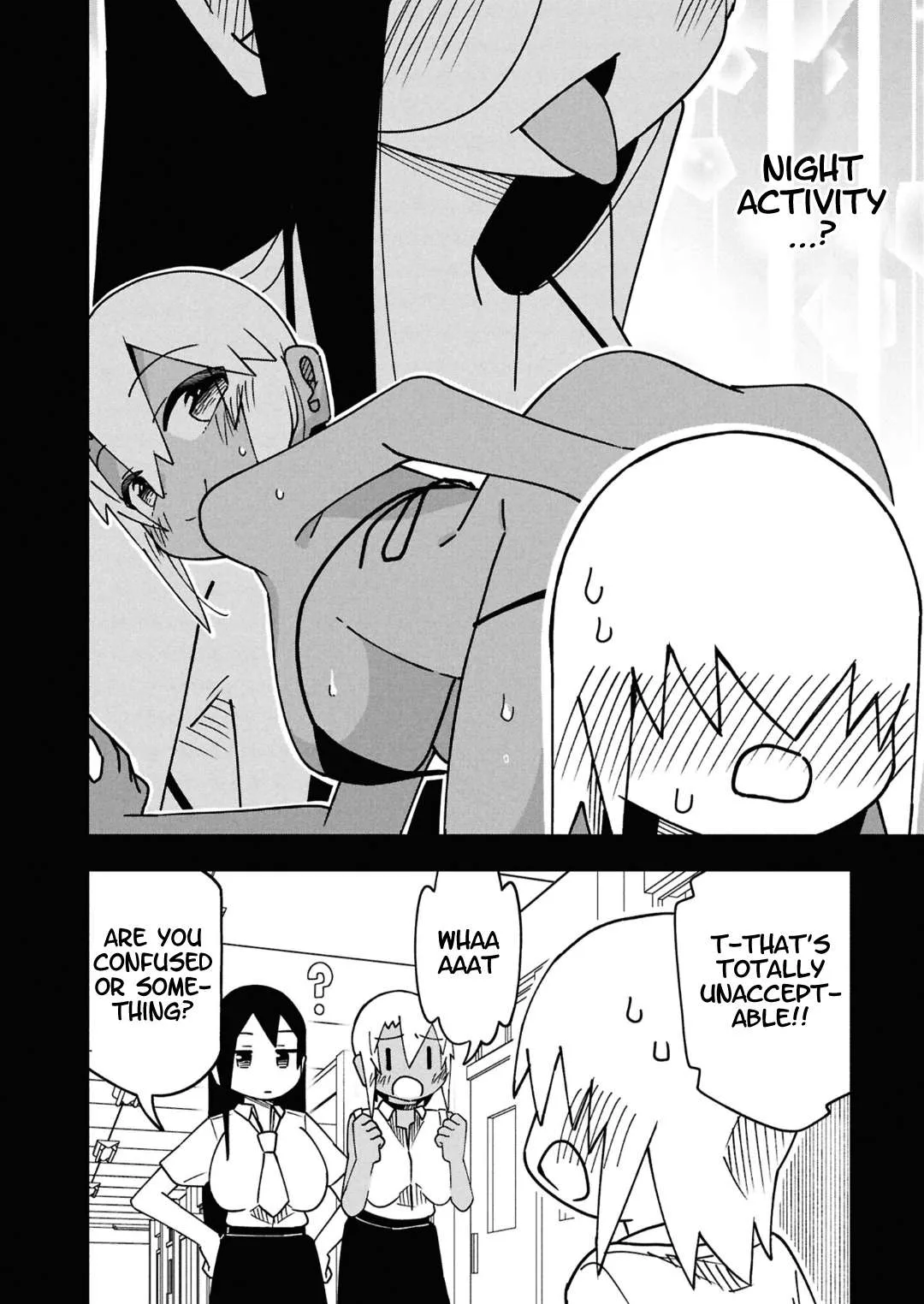 Maibara-kun wa Tsuyotsuyo Gal Kara Hanarerarenai Chapter 17 page 2
