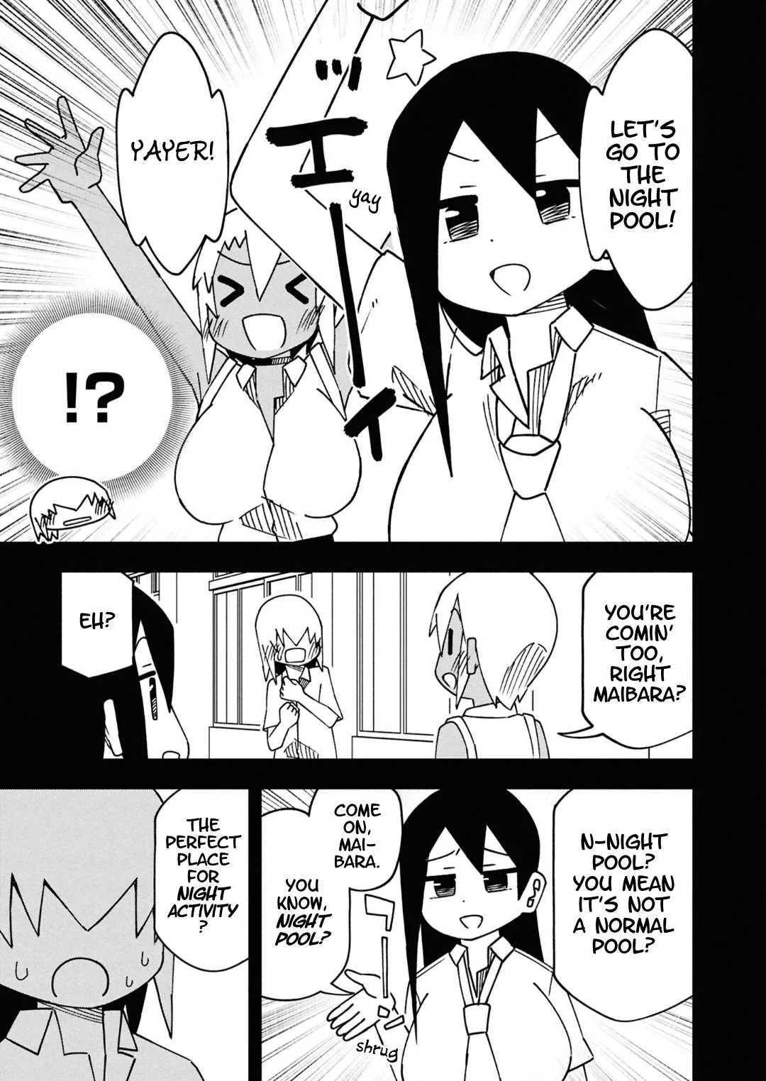 Maibara-kun wa Tsuyotsuyo Gal Kara Hanarerarenai Chapter 17 page 1