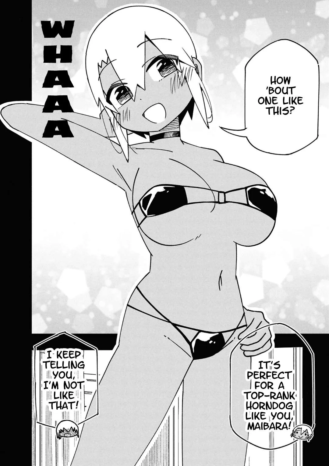 Maibara-kun wa Tsuyotsuyo Gal Kara Hanarerarenai Chapter 18 page 6